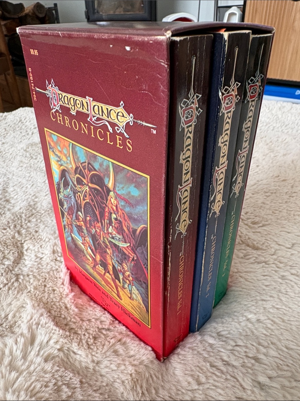 Dragonlance Chronicles Boxed Set — Red Collector’s Edition volume1,2&3